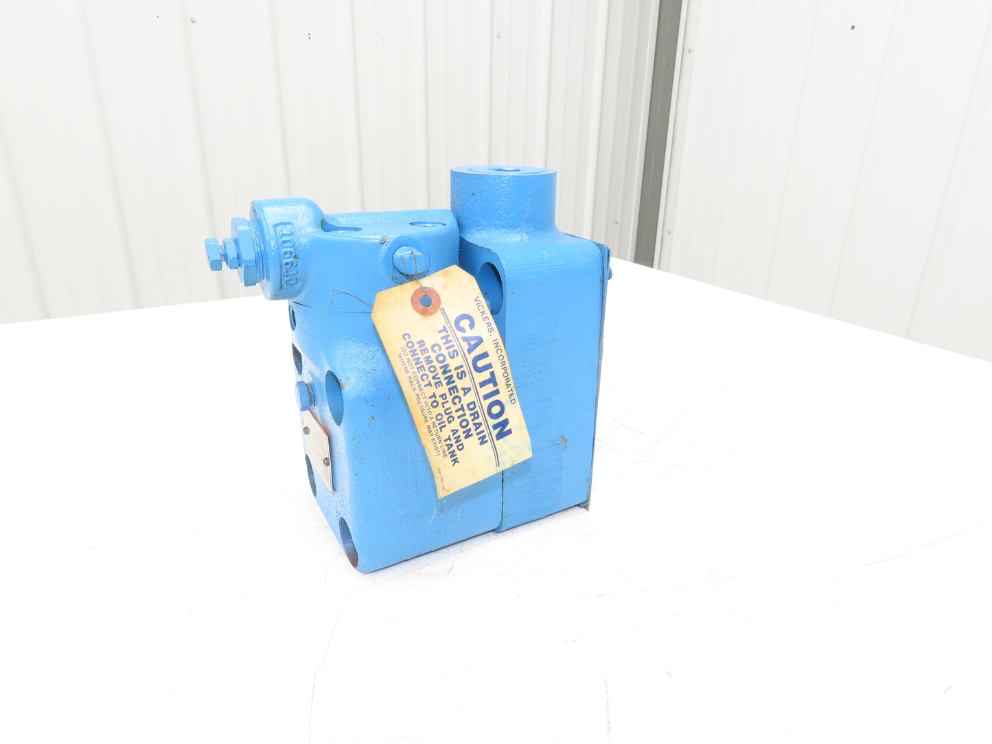 Barker Rockford 3310-2 Hydraulic Relief Valve 65gpm 500-2000 PSI