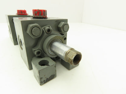 Miller Fluid Power DH77B4B Hydraulic Cylinder 1-1/2" Bore 1" Stroke Double End