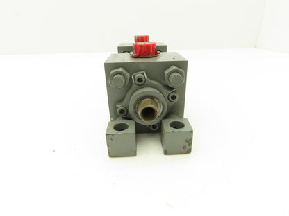 Miller Fluid Power DH77B4B Hydraulic Cylinder 1-1/2" Bore 1" Stroke Double End