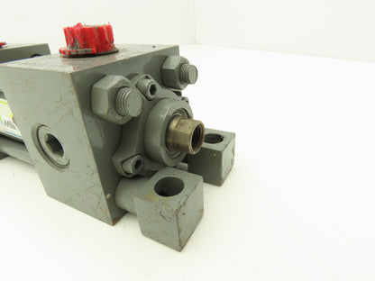 Miller Fluid Power DH77B4B Hydraulic Cylinder 1-1/2" Bore 1" Stroke Double End