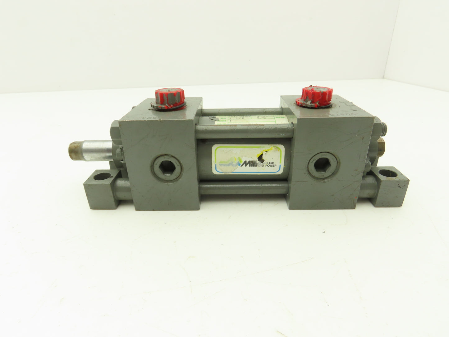 Miller Fluid Power DH77B4B Hydraulic Cylinder 1-1/2" Bore 1" Stroke Double End