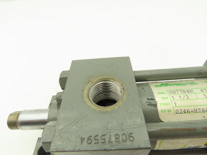 Miller Fluid Power DH77B4B Hydraulic Cylinder 1-1/2" Bore 1" Stroke Double End