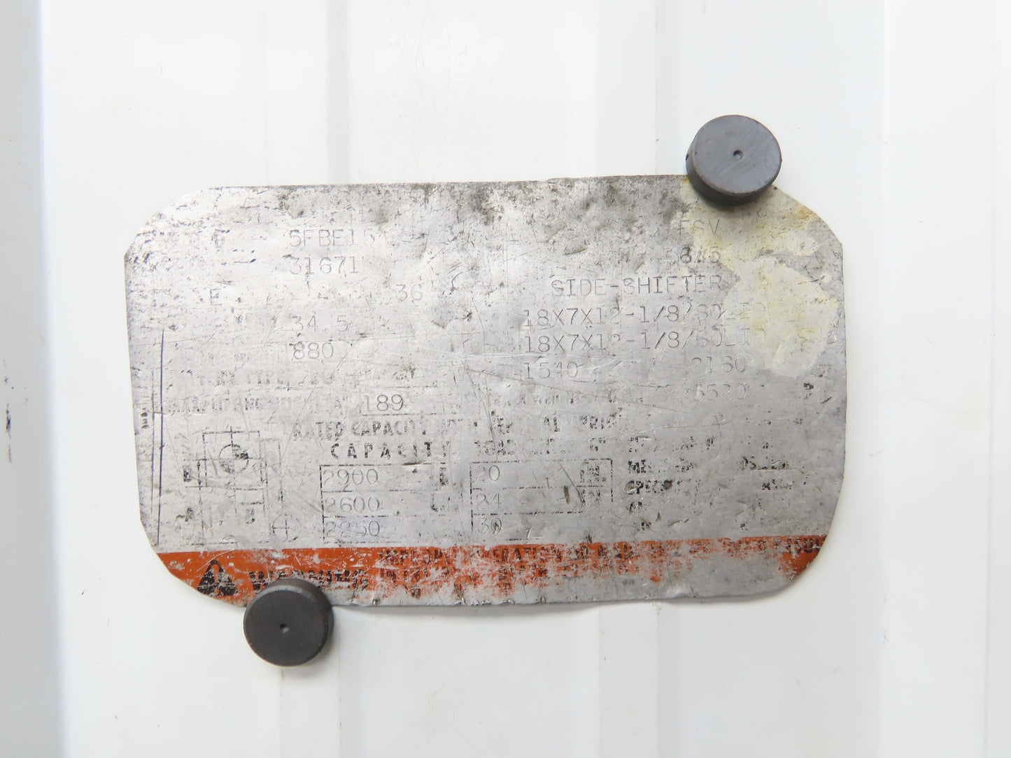 Toyota 5FBE15 Electric Forklift Hydraulic Rear Steering Rack Assembly & Sensor