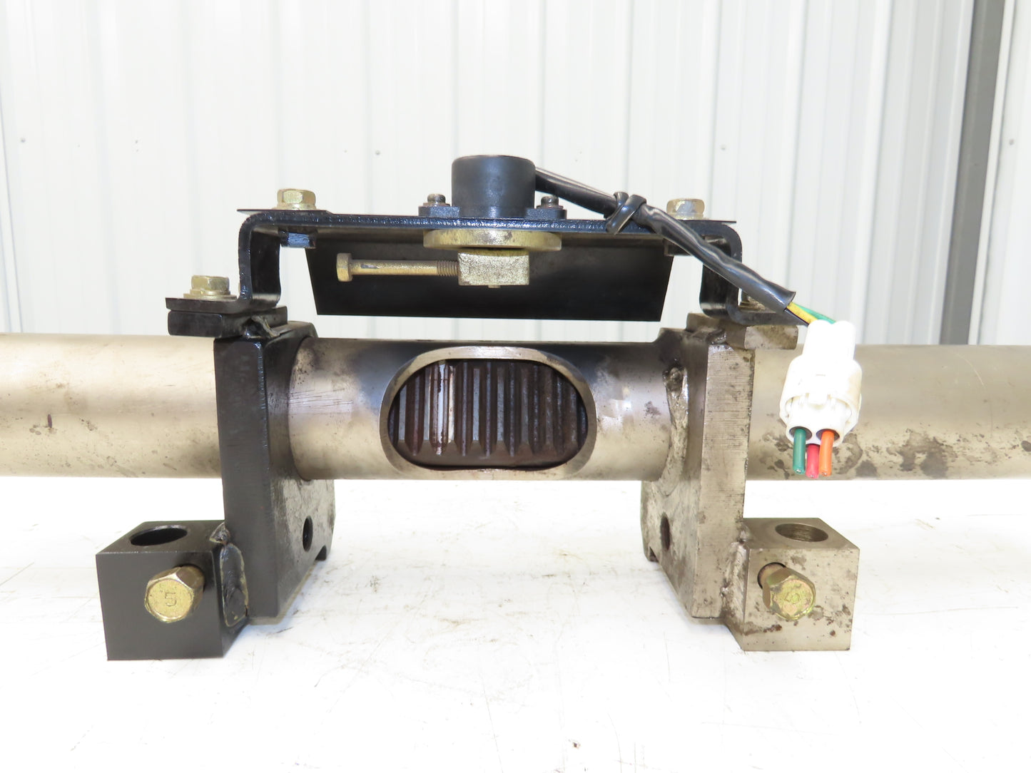 Toyota 5FBE15 Electric Forklift Hydraulic Rear Steering Rack Assembly & Sensor