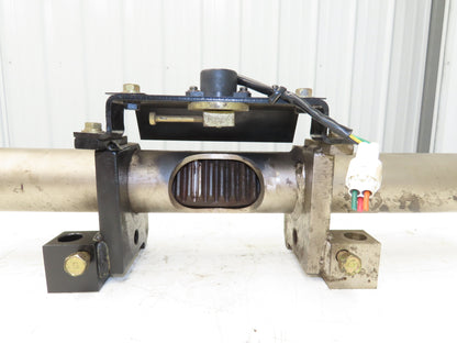 Toyota 5FBE15 Electric Forklift Hydraulic Rear Steering Rack Assembly & Sensor