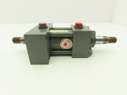 Miller Fluid Power DH67B2N Hydraulic Cylinder 2" Bore 1" Stroke Double End