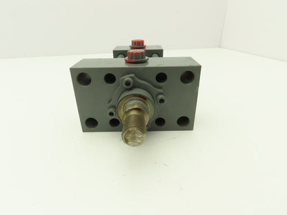 Miller Fluid Power DH67B2N Hydraulic Cylinder 2" Bore 1" Stroke Double End