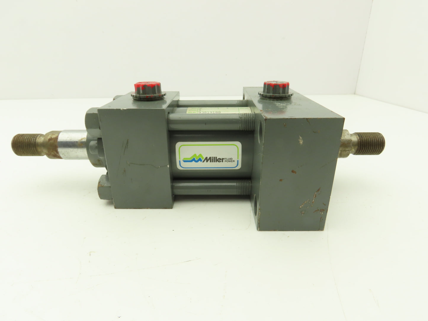 Miller Fluid Power DH67B2N Hydraulic Cylinder 2" Bore 1" Stroke Double End