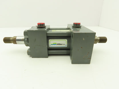 Miller Fluid Power DH67B2N Hydraulic Cylinder 2" Bore 1" Stroke Double End