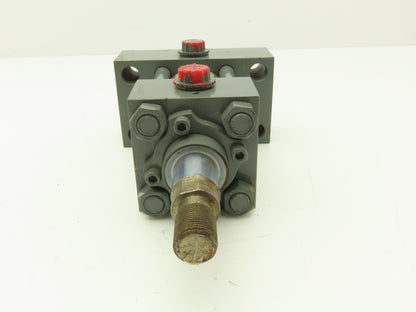 Miller Fluid Power DH67B2N Hydraulic Cylinder 2" Bore 1" Stroke Double End