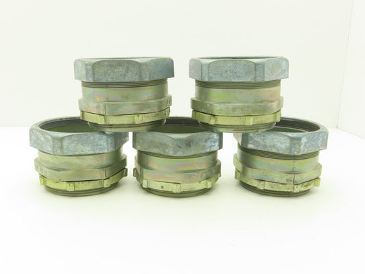 4" EMT Compression Connector Lot of 5