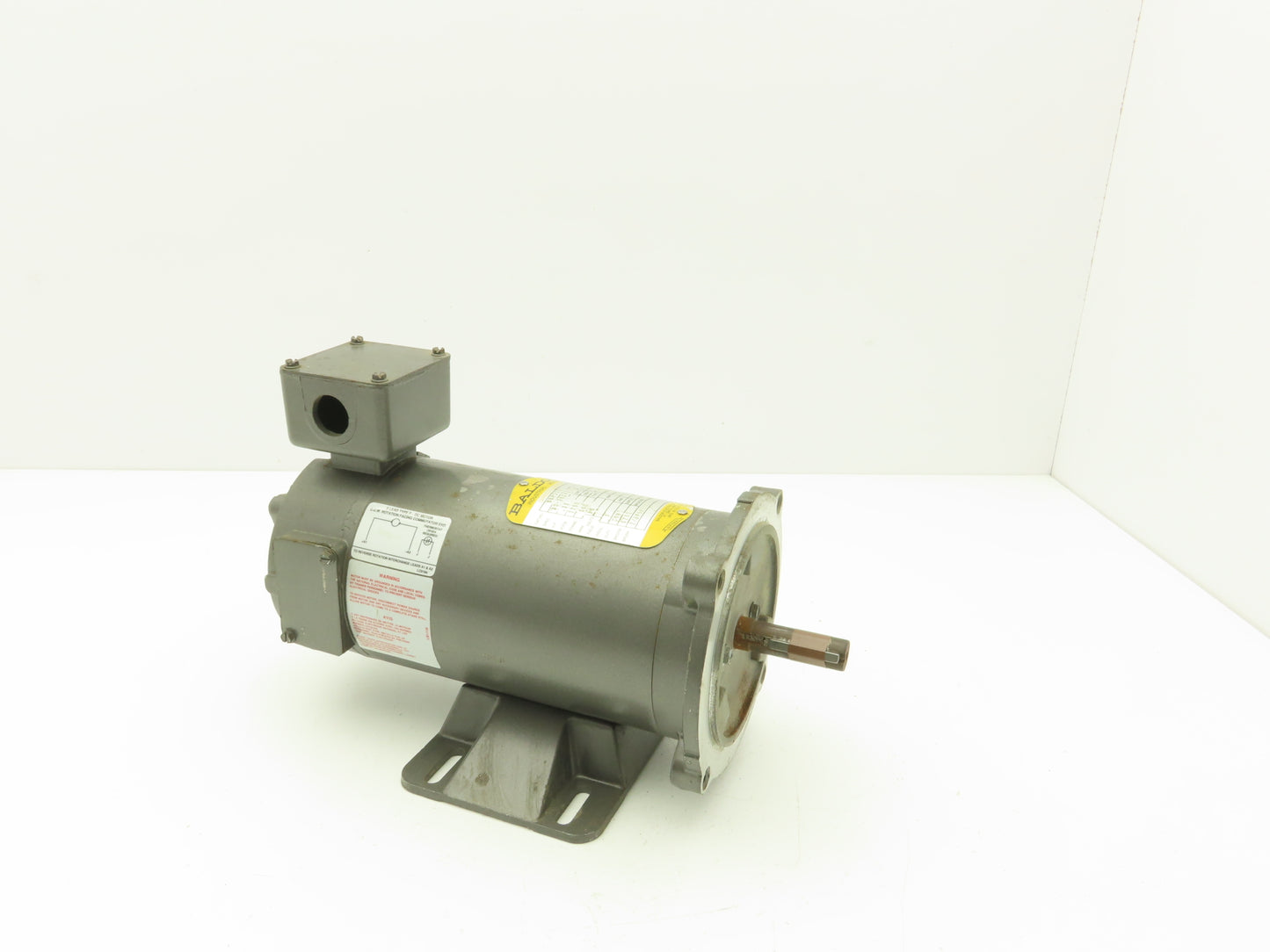 Baldor CDP3320 DC Motor 90VDC .33Hp 1750rpm 3.2A TENV 56C