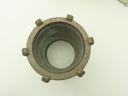 3-1/2" EMT Compression Connector Union Lot of 6