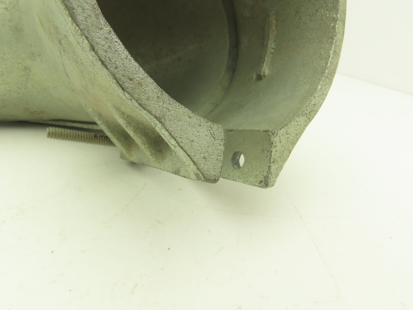 NA Metallic Flex Squeeze Connector 4" 90° Elbow Zinc Die Cast