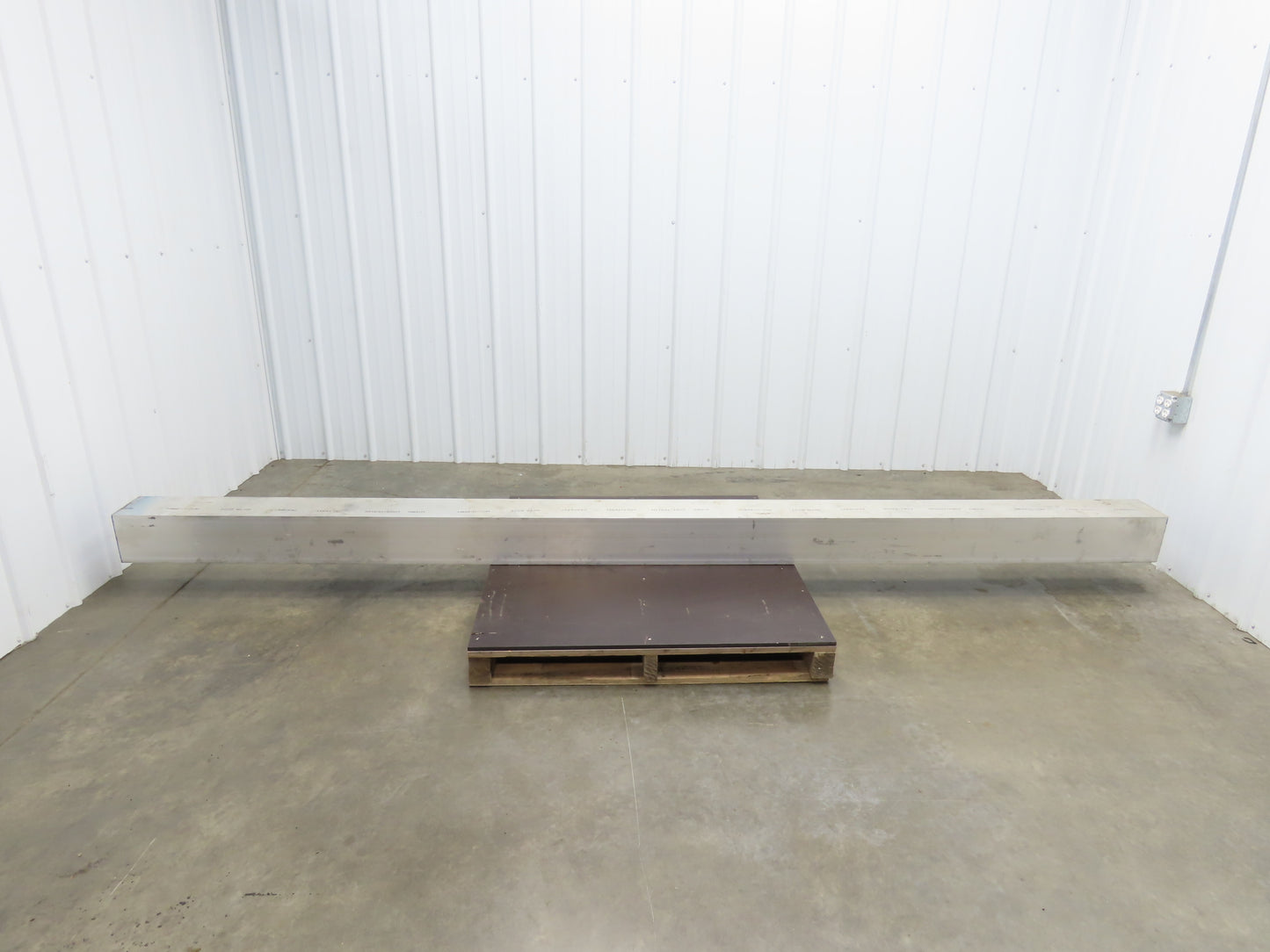 Hydro 6061-T6511 Aluminum 7"x7" x 12' Square Bar Stock Manifold Quality  695Lb