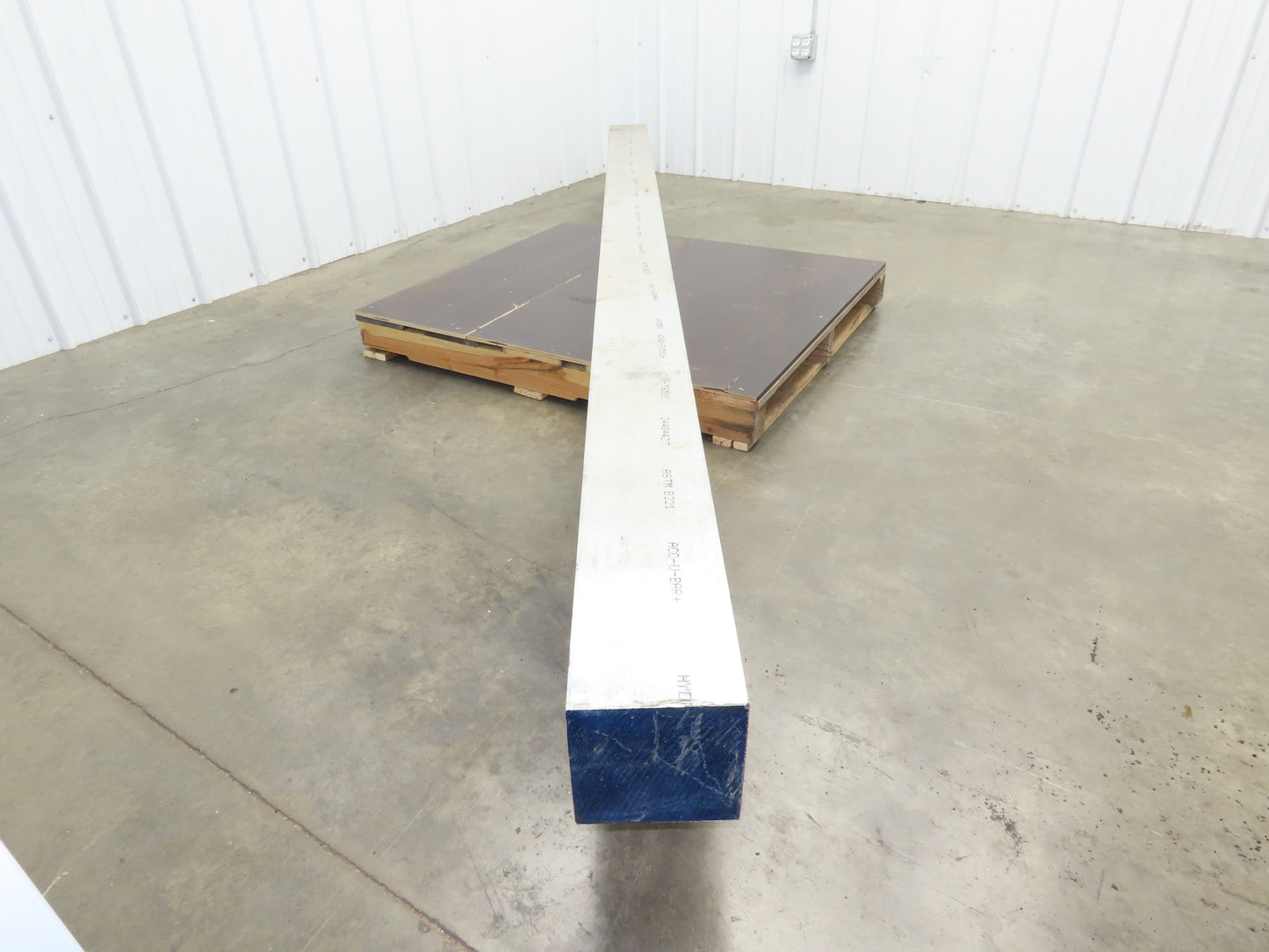 Hydro 6061-T6511 Aluminum 7"x7" x 12' Square Bar Stock Manifold Quality  695Lb