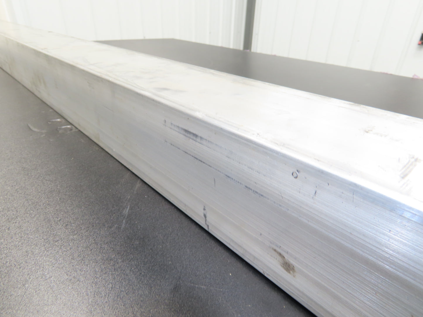 Hydro 6061-T6511 Aluminum Rectangle Bar Stock 3"x 3-1/2"x 104"L 105Lb