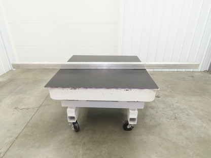 Hydro 6061-T6511 Aluminum Rectangle Bar Stock 3"x 3-1/2"x 104"L 105Lb