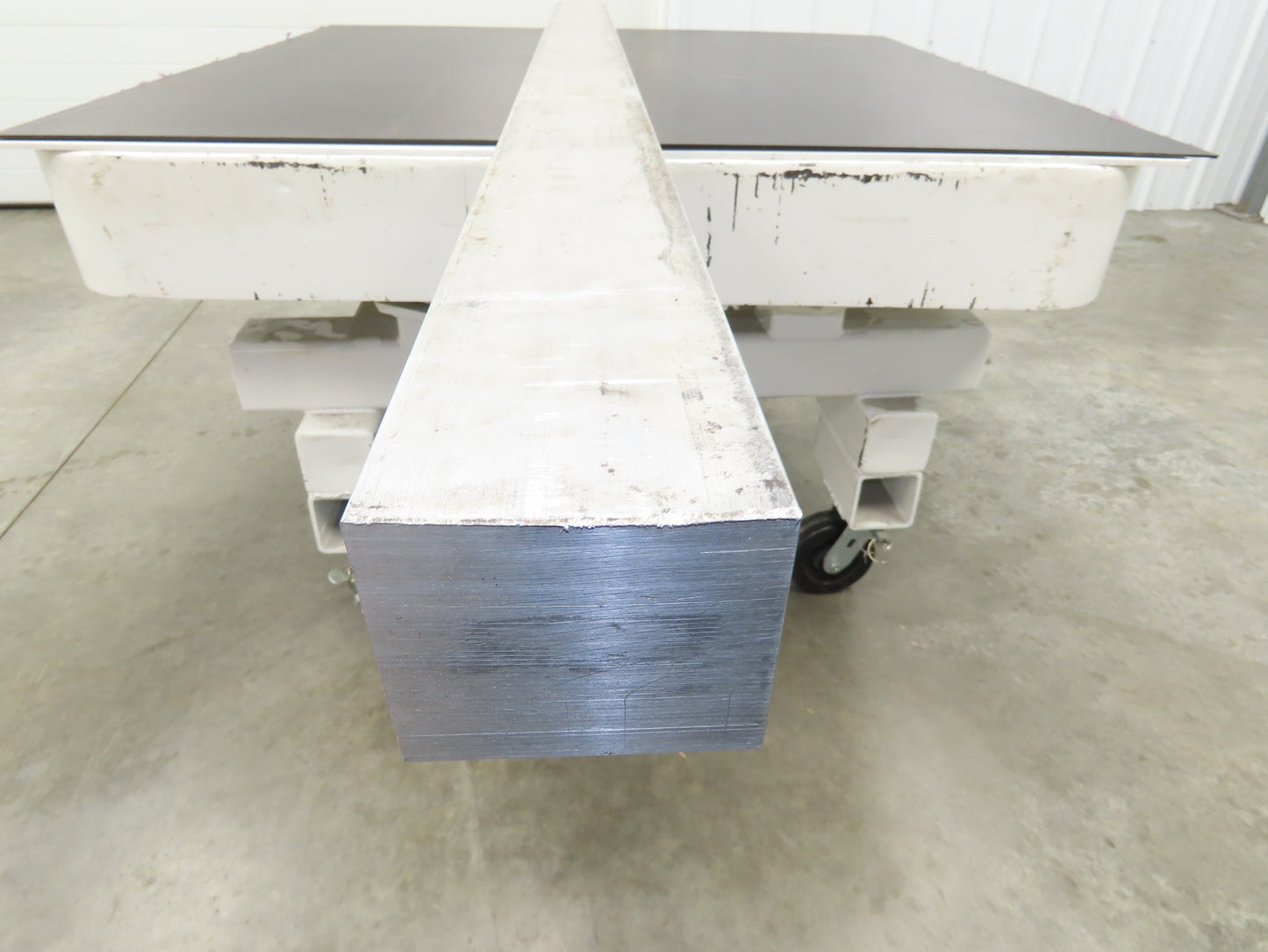 Hydro 6061-T6511 Aluminum Rectangle Bar Stock 3"x 3-1/2"x 104"L 105Lb