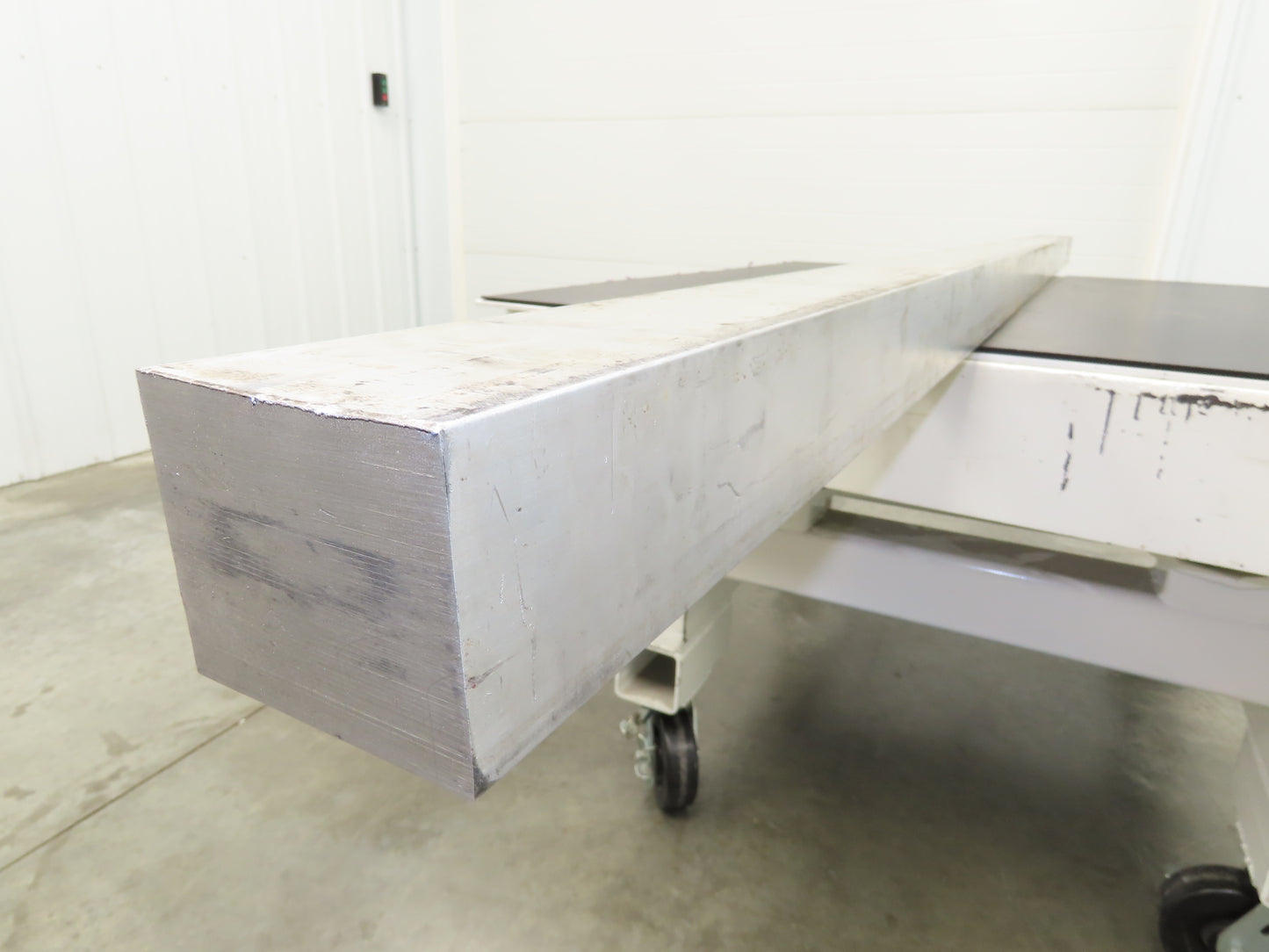 Hydro 6061-T6511 Aluminum Rectangle Bar Stock 3"x 3-1/2"x 104"L 105Lb