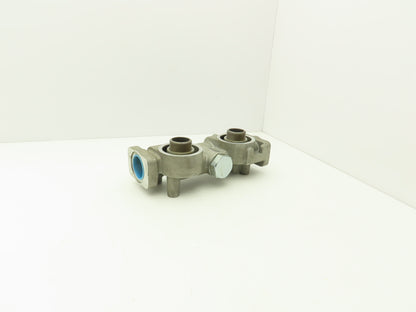 Donaldson Dual Hydraulic Spin-On Filter Head 1-1/2"SAE Filter Threads 1-3/4"