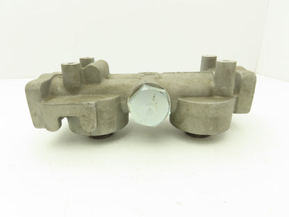 Donaldson Dual Hydraulic Spin-On Filter Head 1-1/2"SAE Filter Threads 1-3/4"