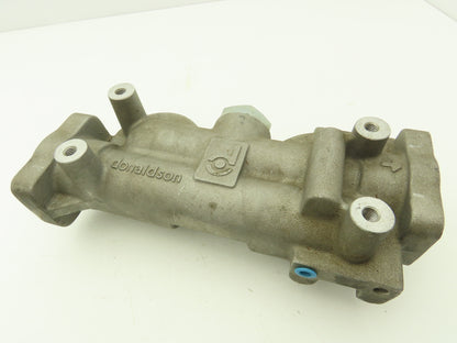 Donaldson Dual Hydraulic Spin-On Filter Head 1-1/2"SAE Filter Threads 1-3/4"