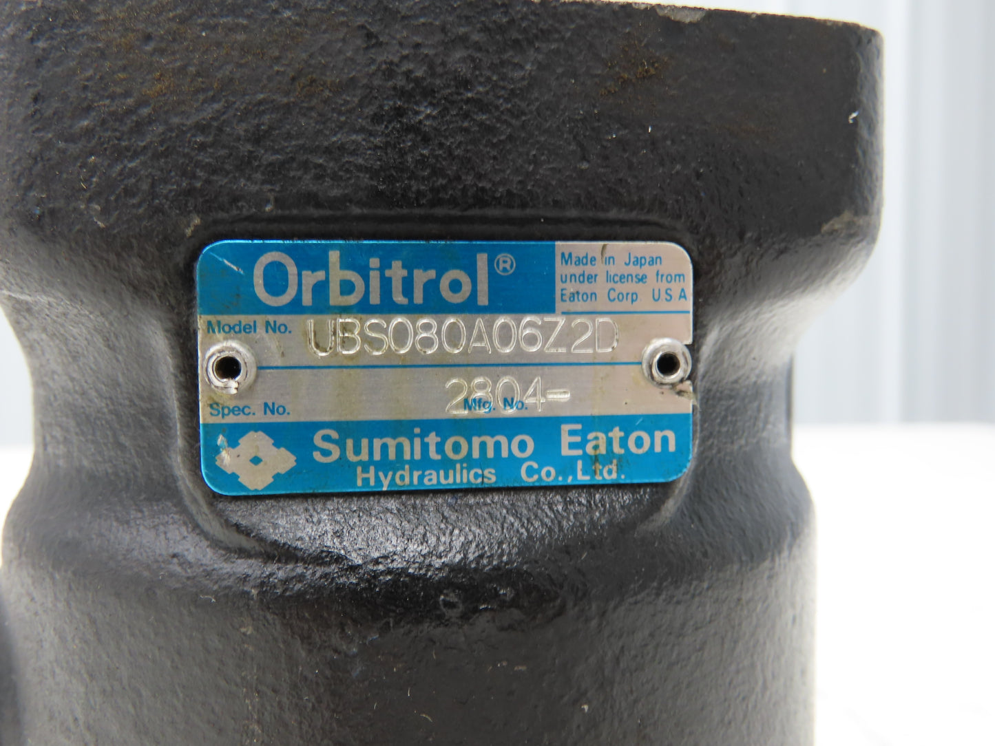 Sumitomo Eaton UBS080A06Z2D Forklift Hydraulic Power Steering Pump Toyota 5FBE15