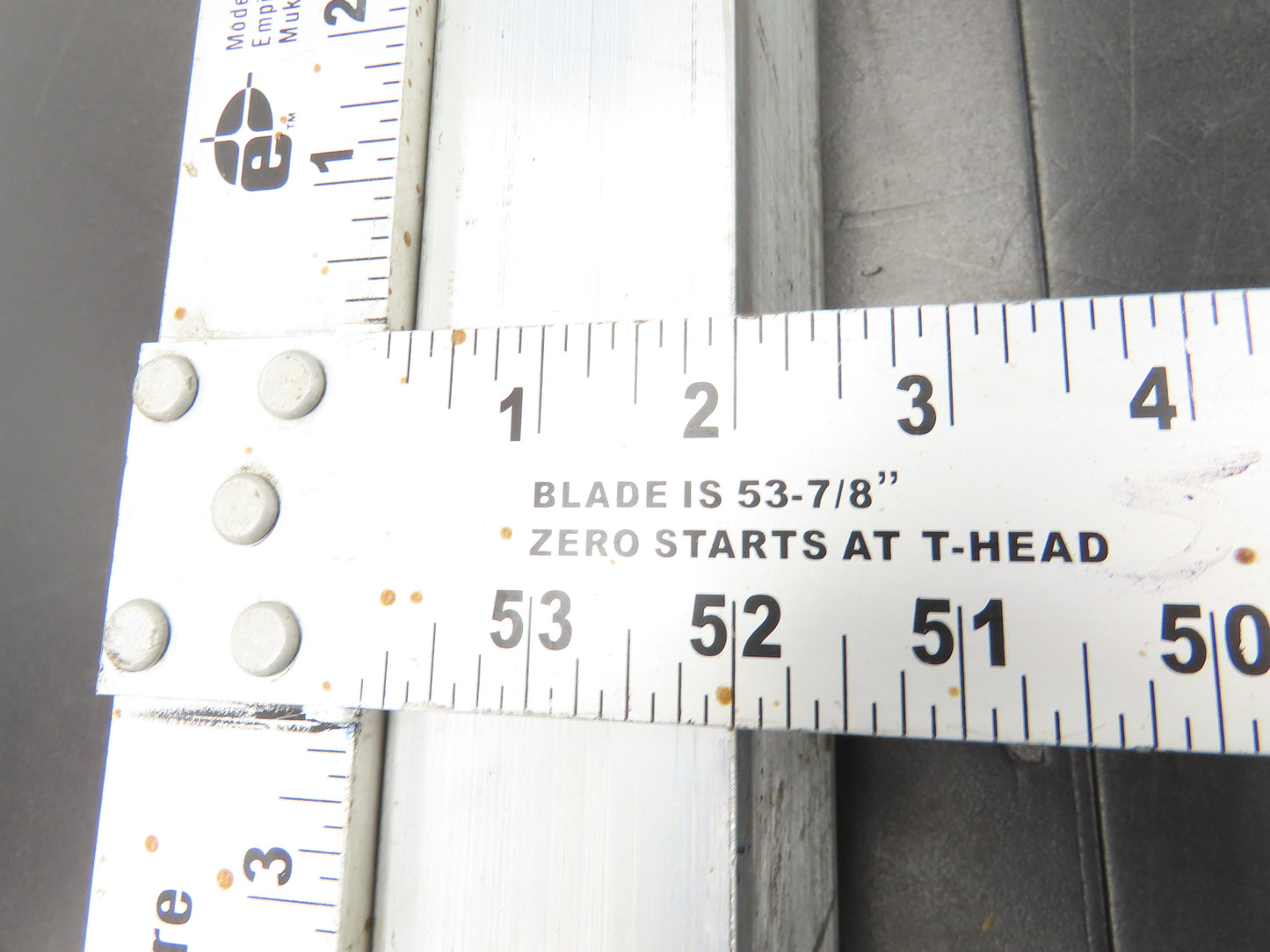 Hydro 6061-T6511 Aluminum Rectangle Bar Stock 2"x 4"x 118"L 94Lbs