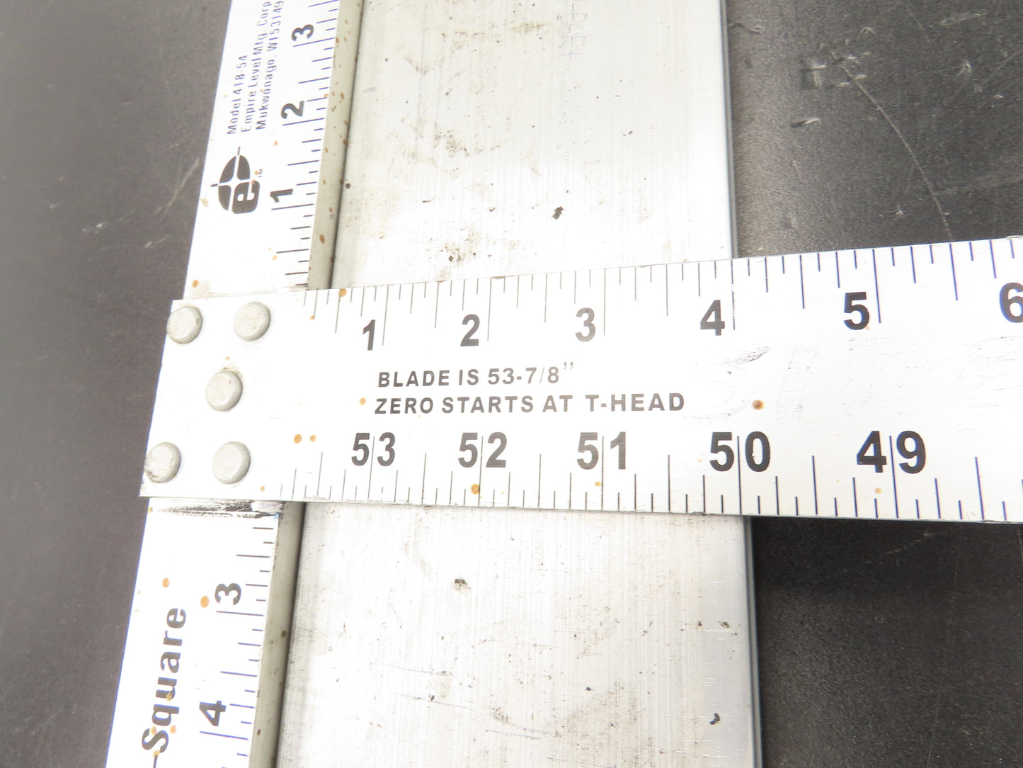 Hydro 6061-T6511 Aluminum Rectangle Bar Stock 2"x 4"x 118"L 94Lbs