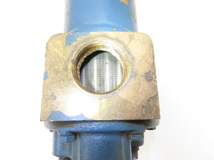 ITT Brass Shell & Tube Heat Exchanger 1.25"x 1.5"NPT 2-Pass 300psi