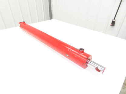 Welded Round Hydraulic Cylinder 3" Bore 30" Stroke Double Acting