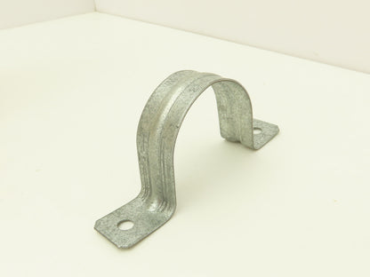 Arlington Industries 355 2" 2-Hole Rigid Conduit Strap Plated Steel  Lot of 75