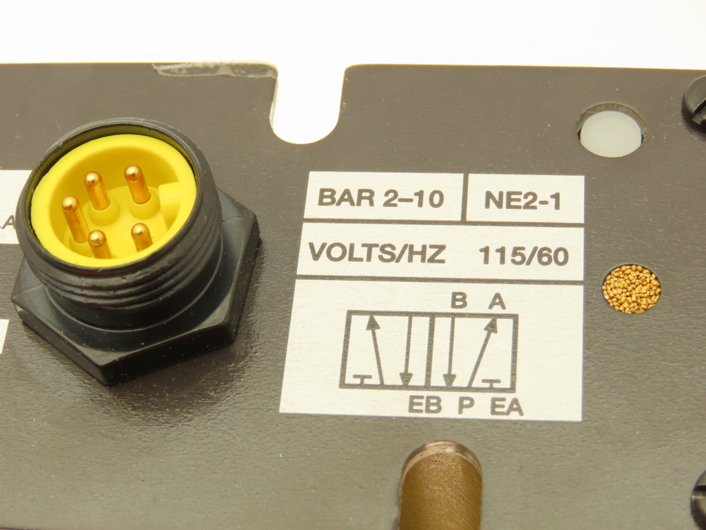 Ross 8076B4342 Pneumatic Directional Solenoid Pilot Valve 115V 80 Series