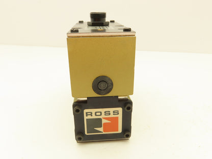 Ross 8076B4342 Pneumatic Directional Solenoid Pilot Valve 115V 80 Series