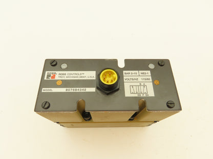 Ross 8076B4342 Pneumatic Directional Solenoid Pilot Valve 115V 80 Series