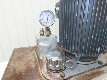 Haldex 6W635 Hydraulic Power Unit 15 Gal Tank 2.5gpm 3000psi 5Hp 230/460V 3PH