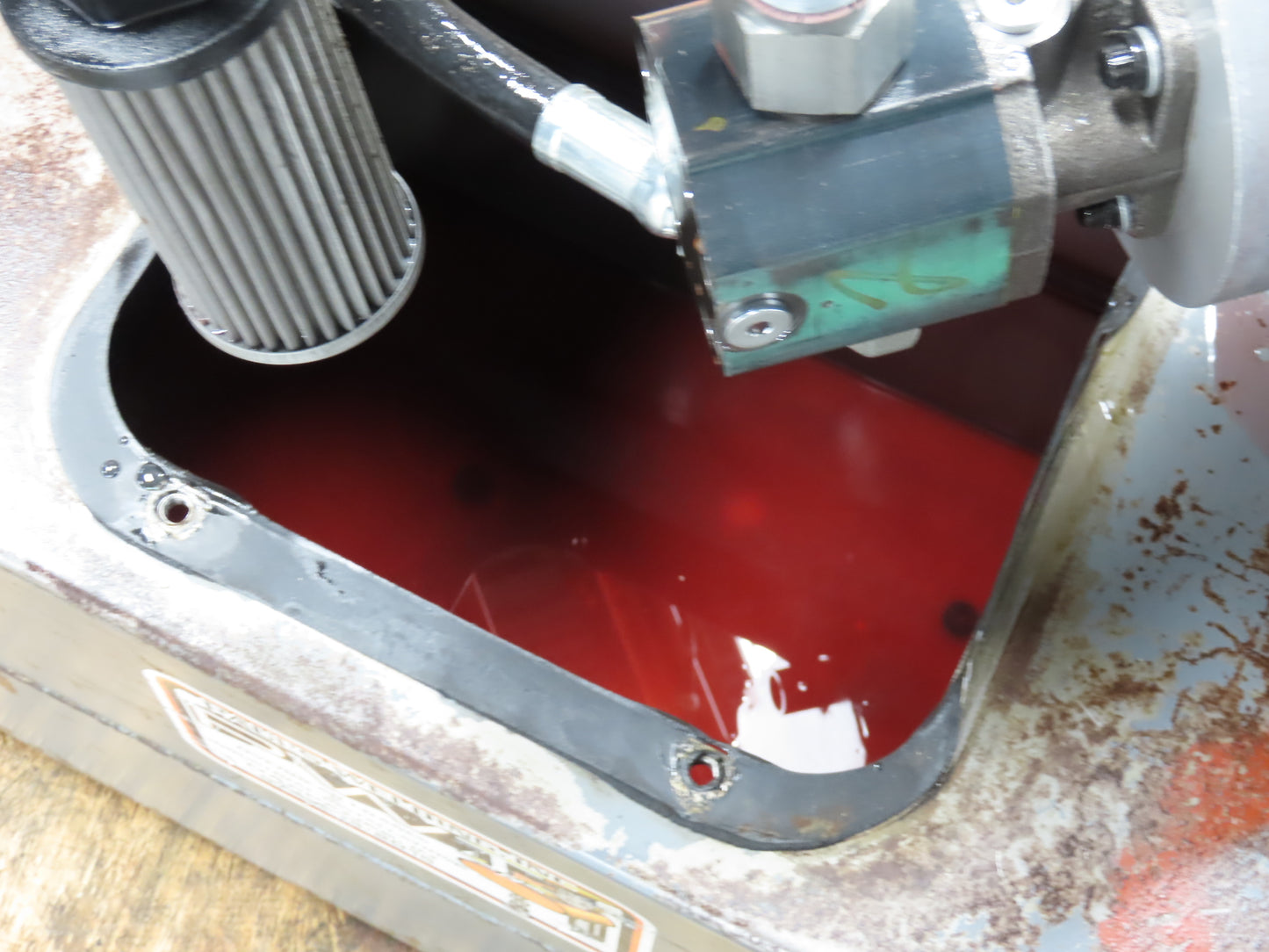 Haldex 6W635 Hydraulic Power Unit 15 Gal Tank 2.5gpm 3000psi 5Hp 230/460V 3PH