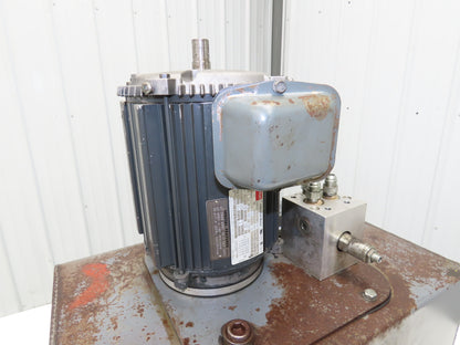 Haldex 6W635 Hydraulic Power Unit 15 Gal Tank 2.5gpm 3000psi 5Hp 230/460V 3PH