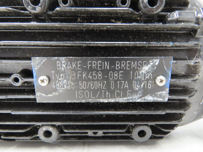 Siemens 1LE10010DB390KA4Z AC Gearmotor 80:1 Reducer 22RPM 0.75kW 480V 3Ph