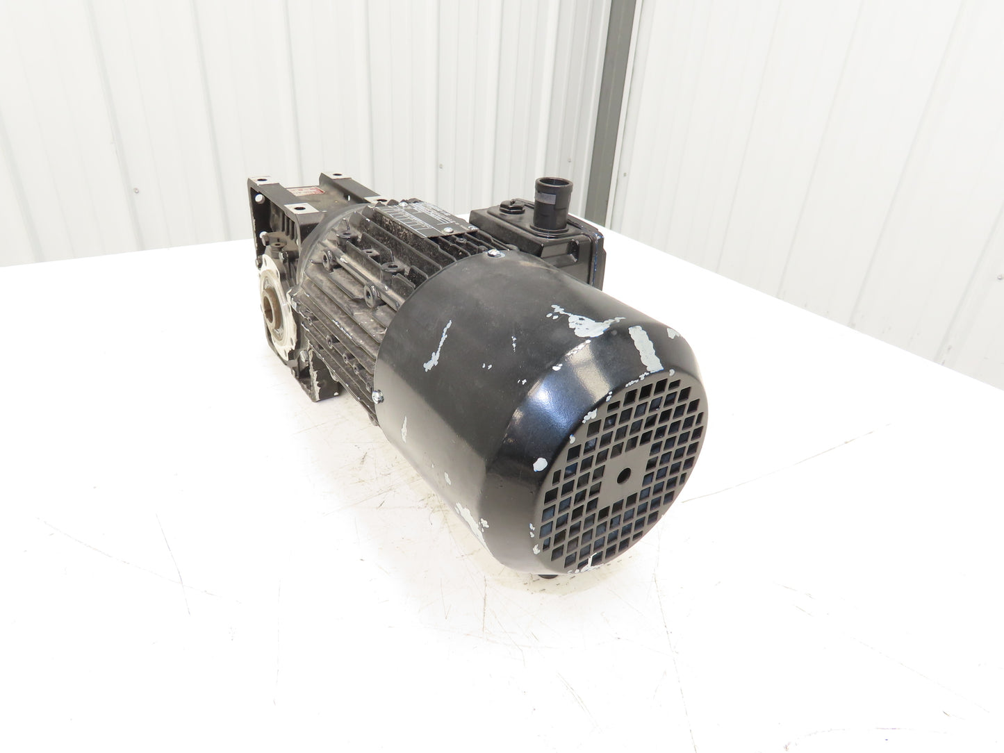 Siemens 1LE10010DB390KA4Z AC Gearmotor 80:1 Reducer 22RPM 0.75kW 480V 3Ph