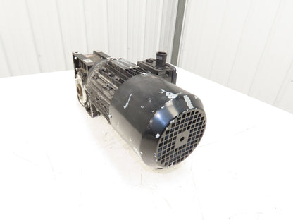 Siemens 1LE10010DB390KA4Z AC Gearmotor 80:1 Reducer 22RPM 0.75kW 480V 3Ph