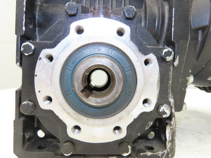 Siemens 1LE10010DB390KA4Z AC Gearmotor 80:1 Reducer 22RPM 0.75kW 480V 3Ph