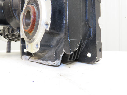 Siemens 1LE10010DB390KA4Z AC Gearmotor 80:1 Reducer 22RPM 0.75kW 480V 3Ph