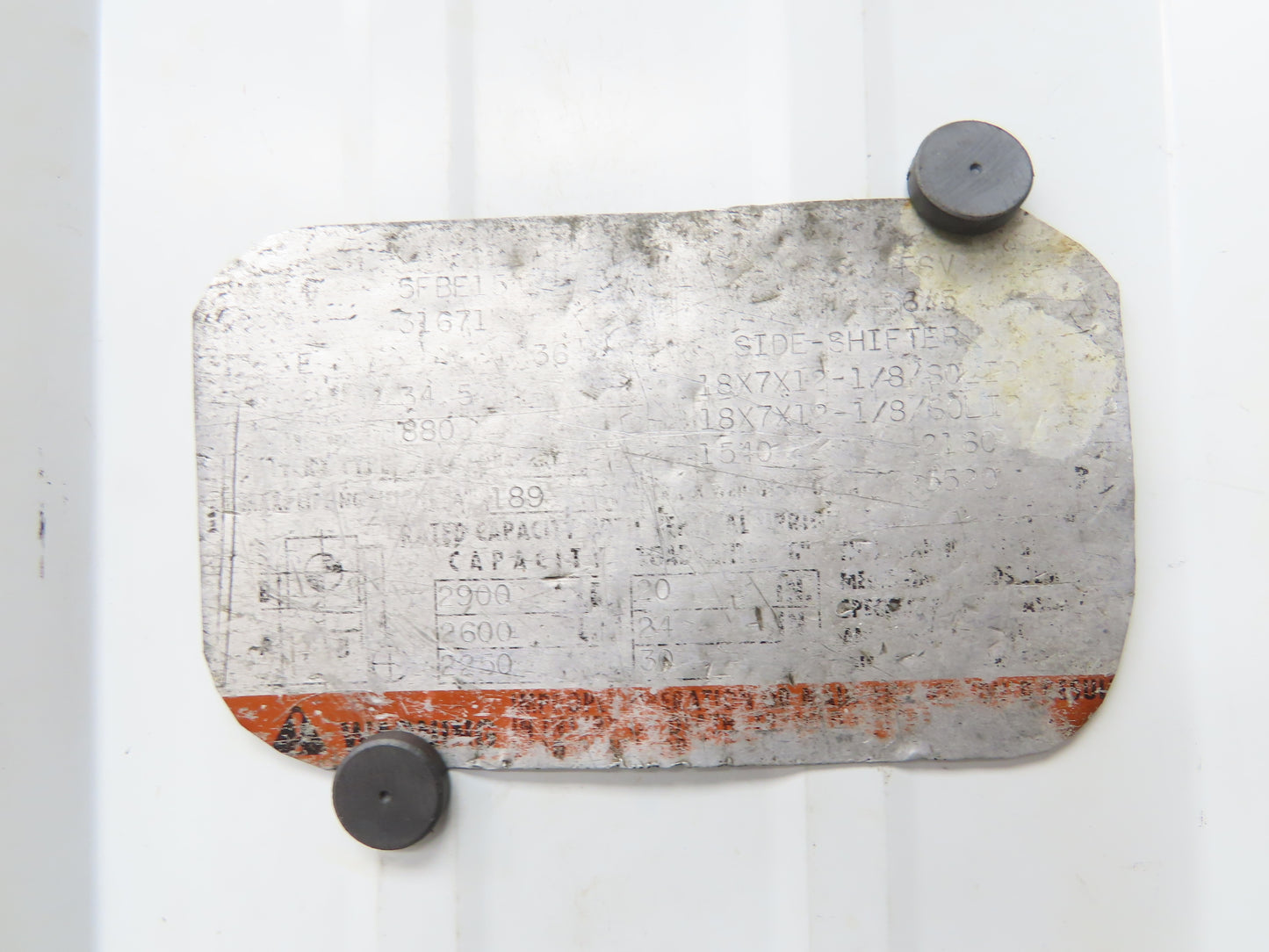 Toyota Electric Forklift Steering Wheel & Column Removed From 5FBE15