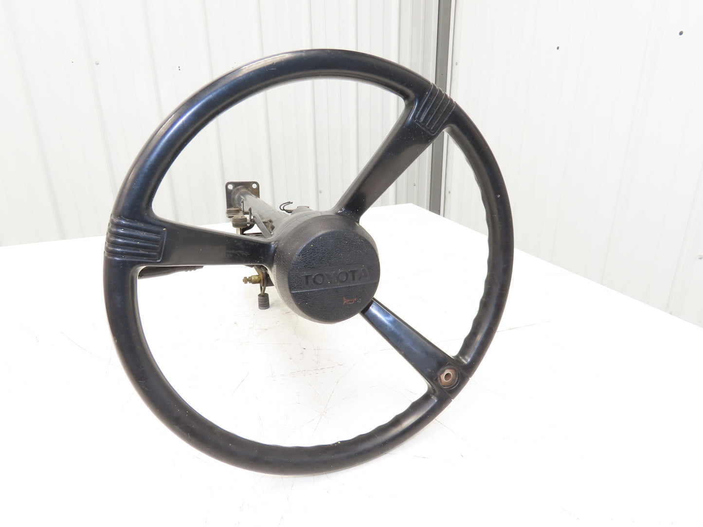 Toyota Electric Forklift Steering Wheel & Column Removed From 5FBE15