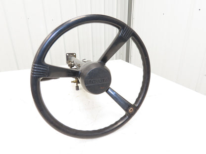 Toyota Electric Forklift Steering Wheel & Column Removed From 5FBE15