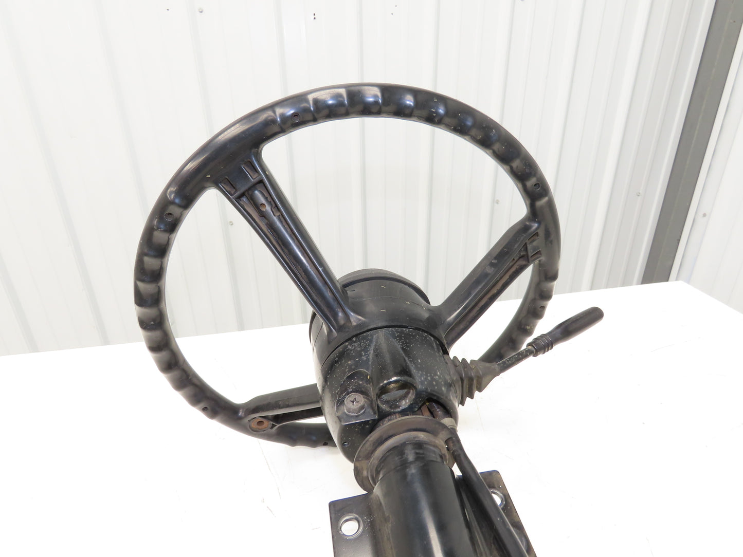 Toyota Electric Forklift Steering Wheel & Column Removed From 5FBE15