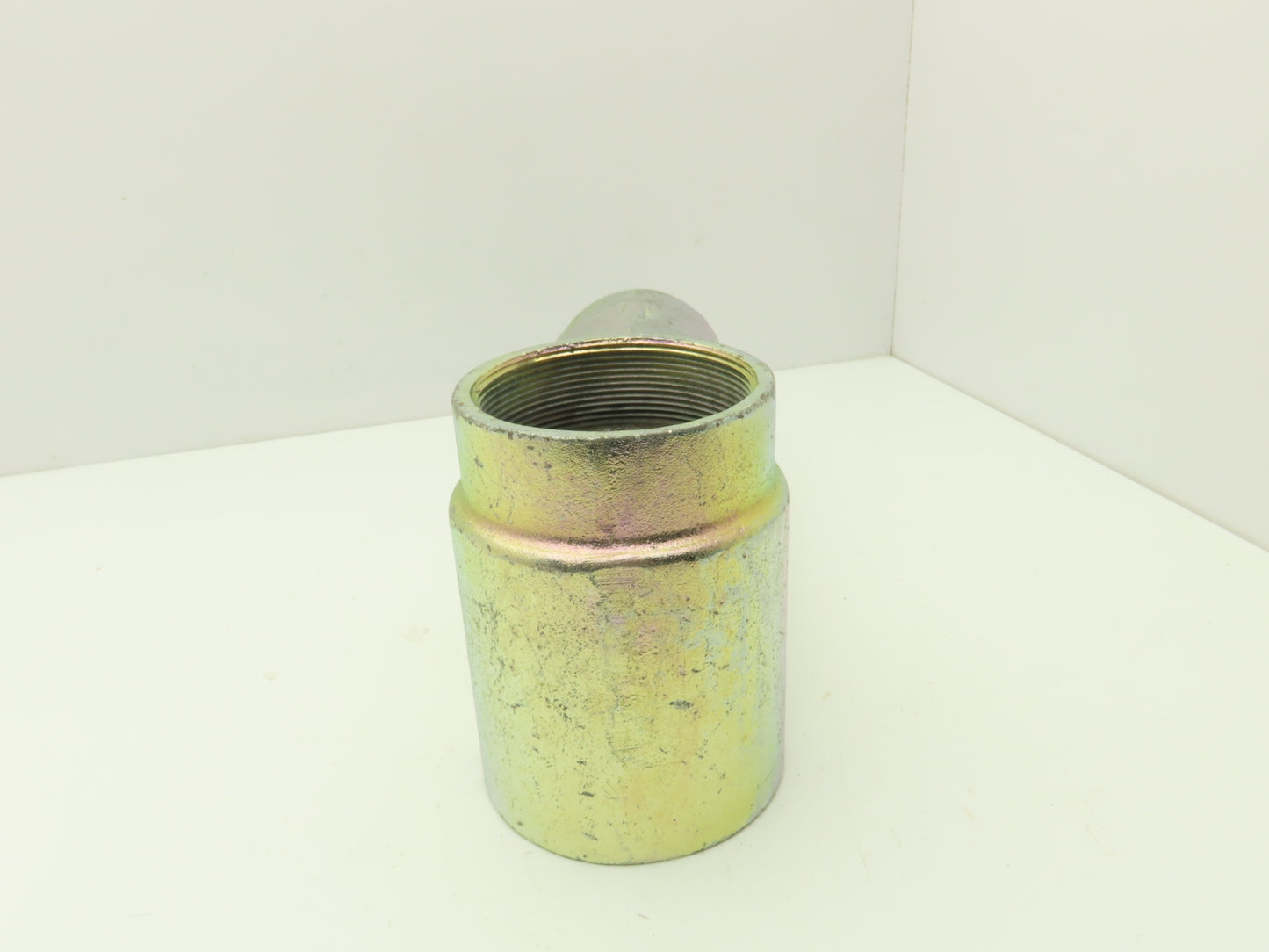 Bridgeport LB-70 4" Hub Malleable Iron LB Conduit Body Threaded Rigid