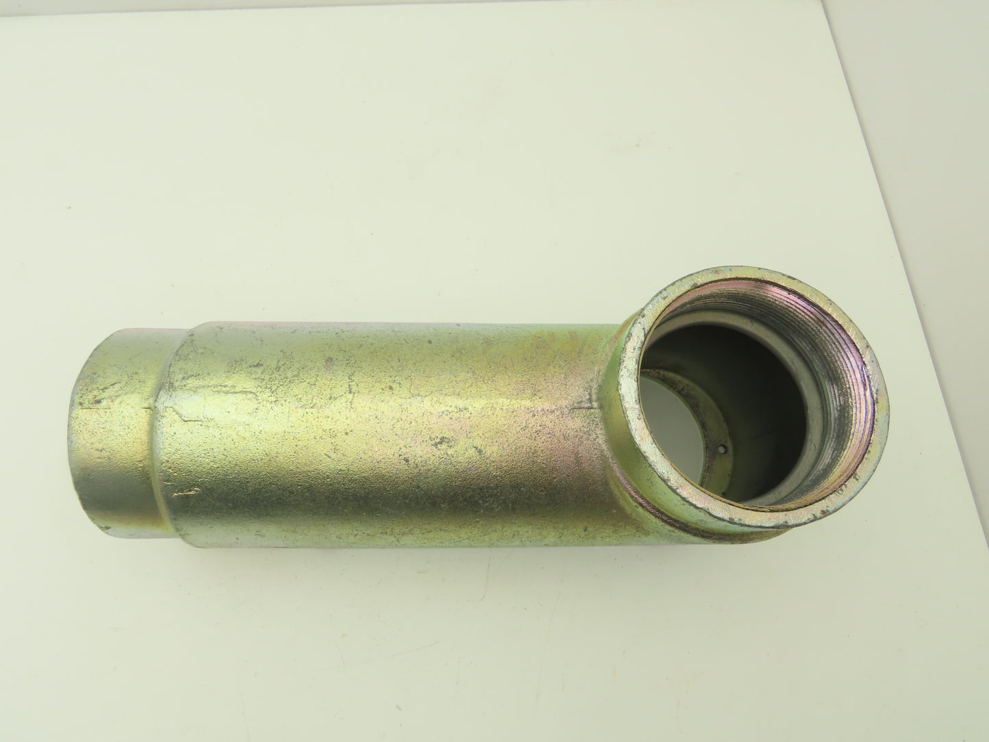 Bridgeport LB-70 4" Hub Malleable Iron LB Conduit Body Threaded Rigid